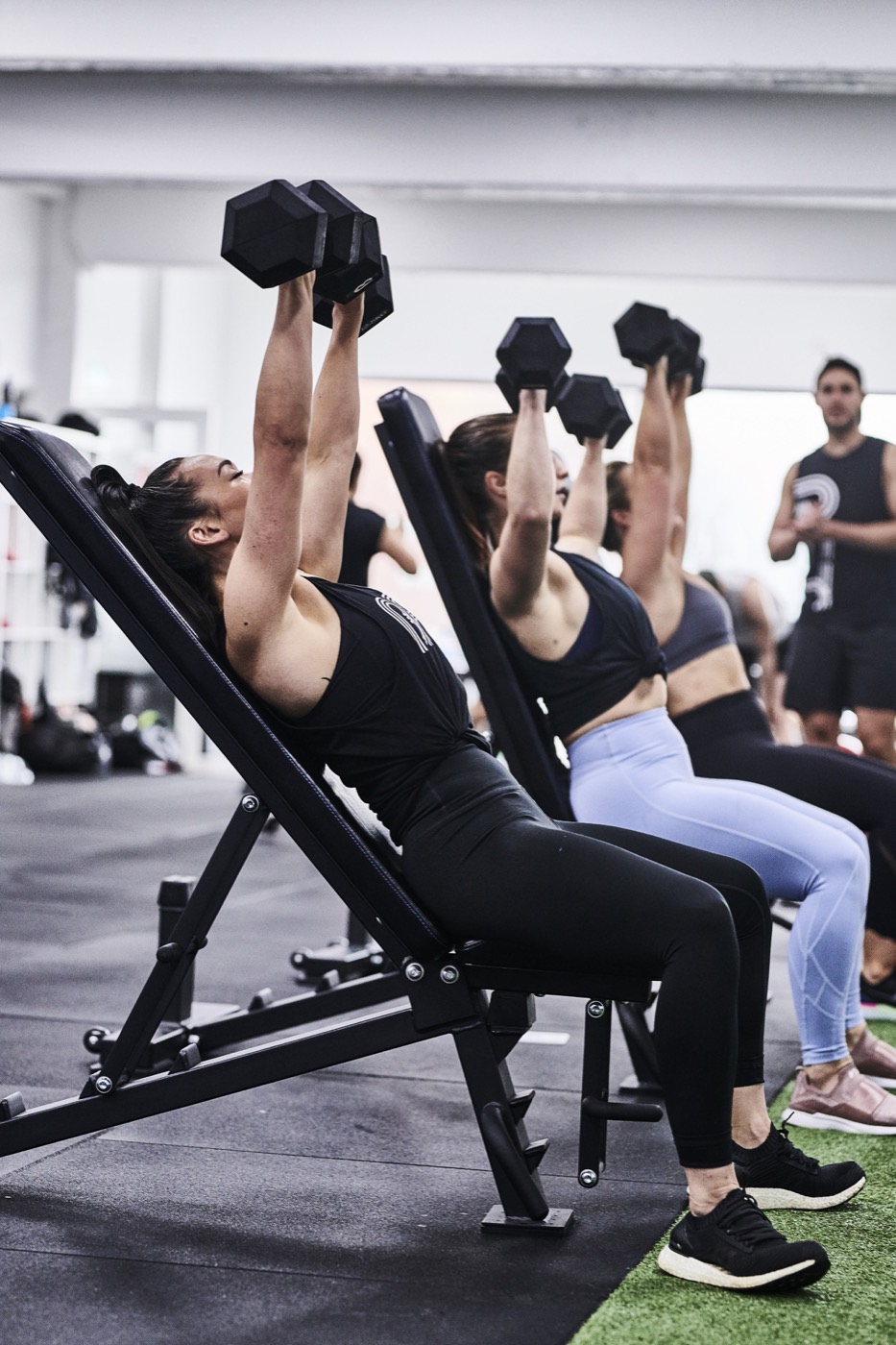 A coached strength session at BFT Croydon